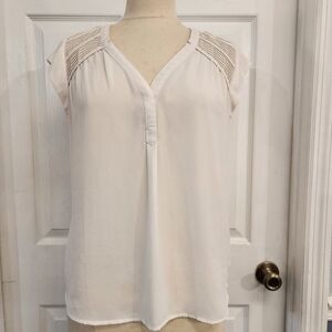 Elegant White Women's Top